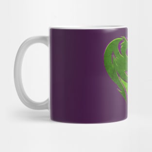 Green Heart Mug